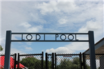 Pool Entrance Sign